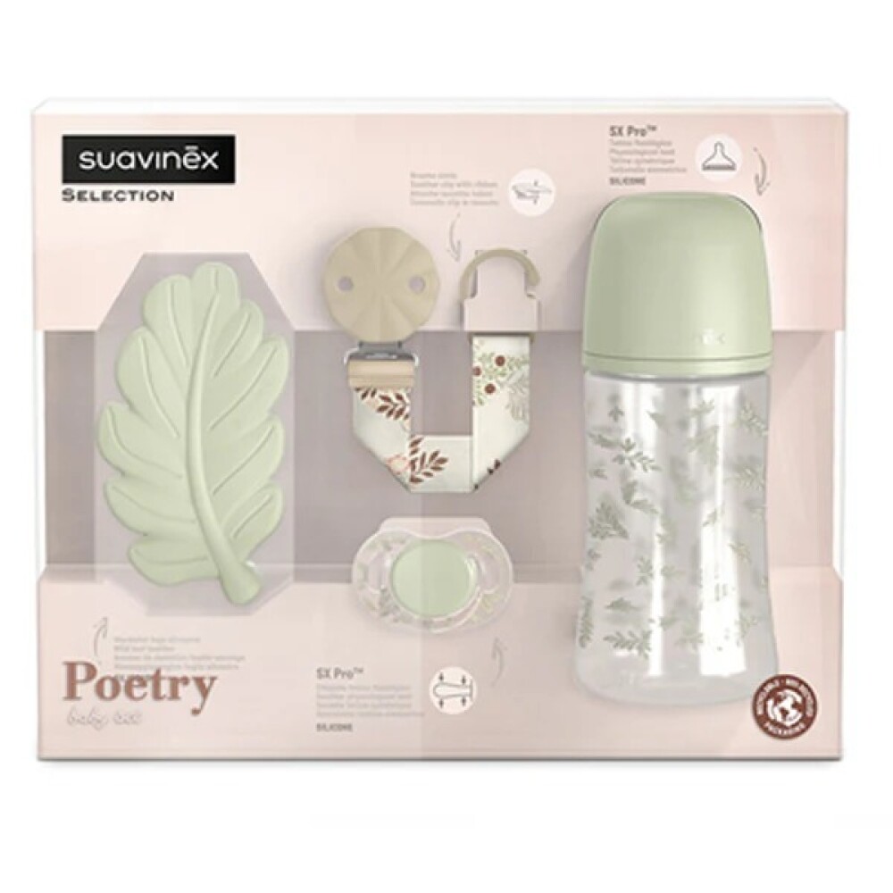 Set de Regalo SUAVINEX Poetry verde