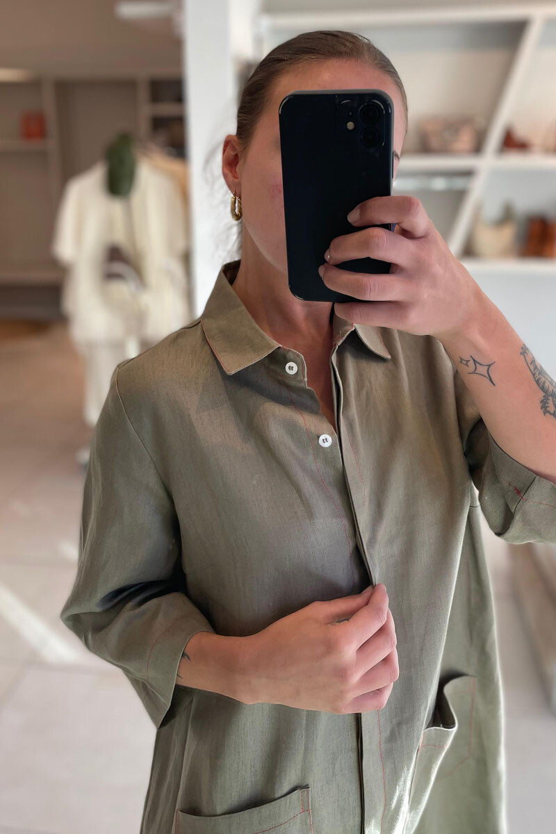 Vestido serena Visón