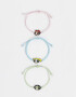 Pulseras Infantiles Set De Pulseras "chicas Superpoderosas" - Combinacion Multicolor