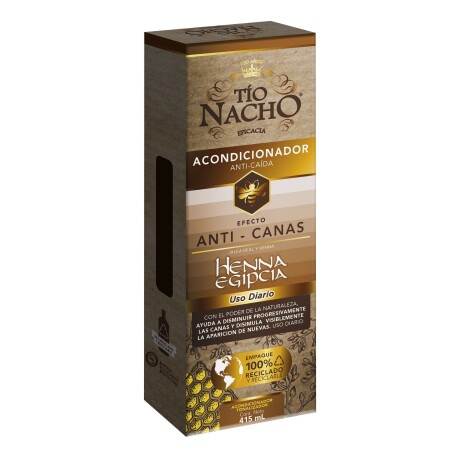 Acondicionador Tío Nacho Henna Anti Canas 415ml Acondicionador Tío Nacho Henna Anti Canas 415ml