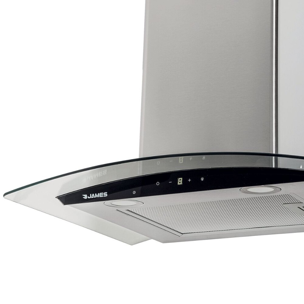 Campana Extractora Curva Inox - 60 cm - James Campana Extractora Curva Inox - 60 cm - James