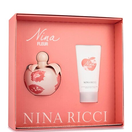 Nina Ricci Nina Fleur Set para Mujer Fragancia Edt 80Ml + Body Lotion 100Ml Nina Ricci Nina Fleur Set para Mujer Fragancia Edt 80Ml + Body Lotion 100Ml