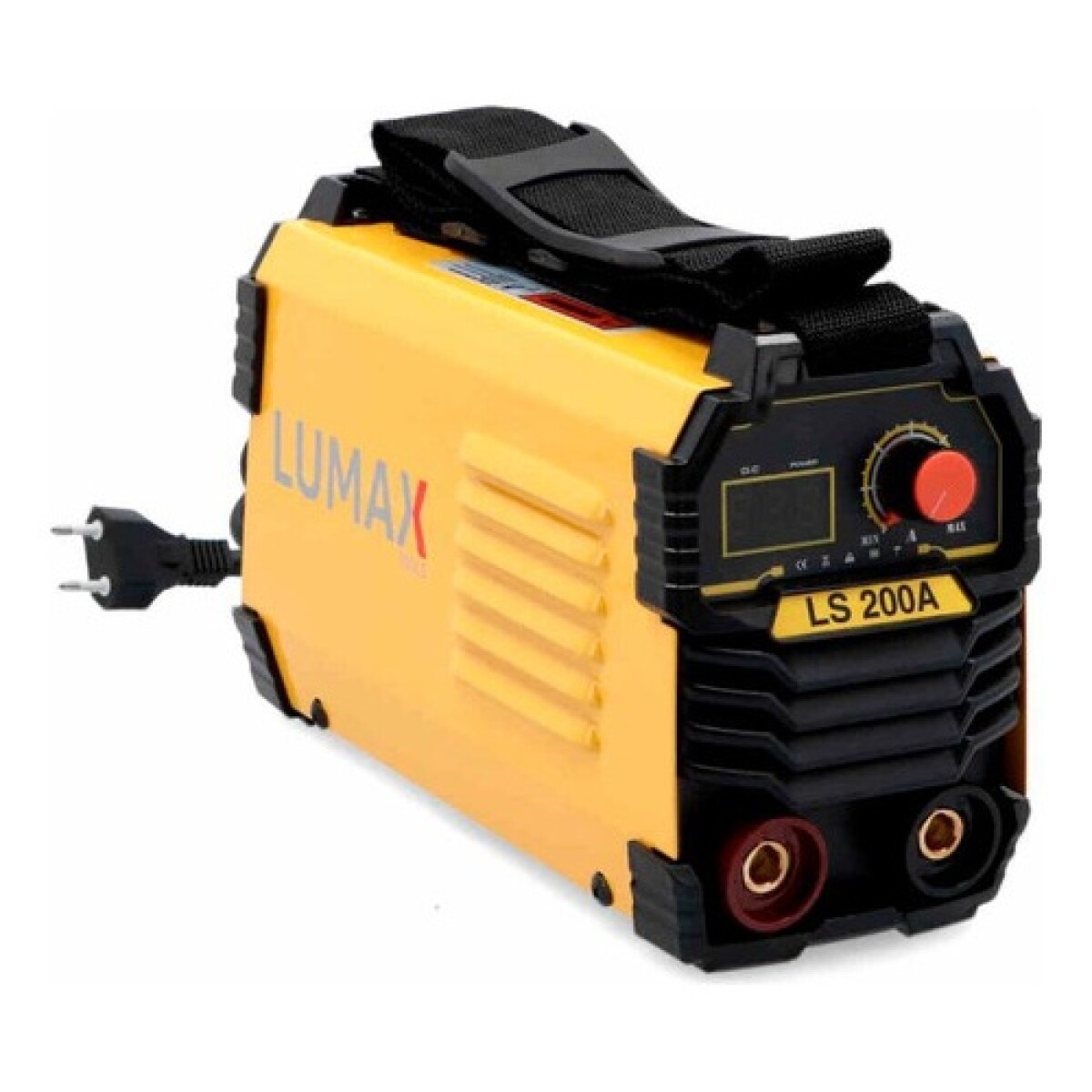 Soldadora Inverter Lumax 200AMP + Regalo - Amarillo 