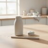 Botella con Sorbito Silicona Kikkaboo Beige