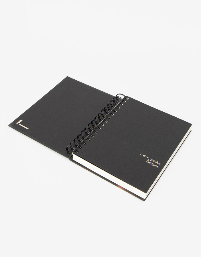 Anotadores Cuadernos y Memos Cuaderno Cuaderno Anillado Estampado - Combinacion Multicolor