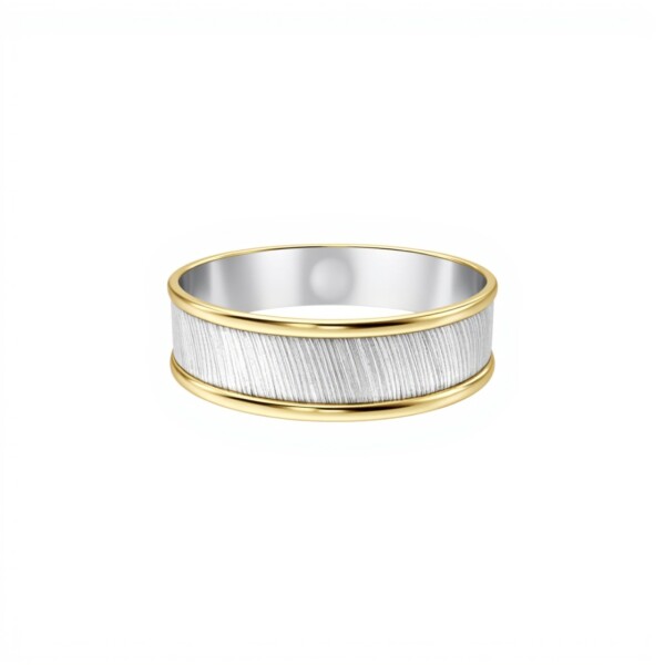 Esclava Cinta -Plata y Oro-Sin piedra-ES5025 sinpiedra