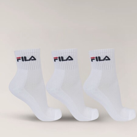 MEDIAS TRIPACK UNISEX CAÑO MEDIO 39-43 FILA BLANCO MEDIAS TRIPACK UNISEX CAÑO MEDIO 39-43 FILA BLANCO
