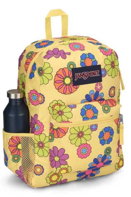 MOCHILA JANSPORT CROSS TOWN POWER TO THE FLOWER