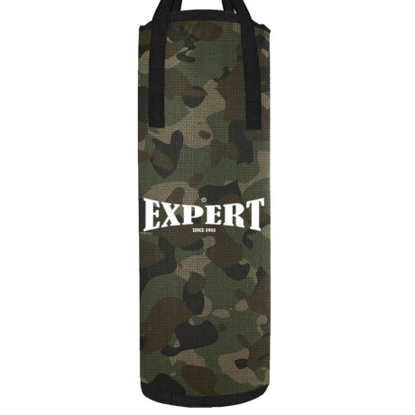 Bolsa de Boxeo Expert Completa C/ Relleno y Agarres Camuflado