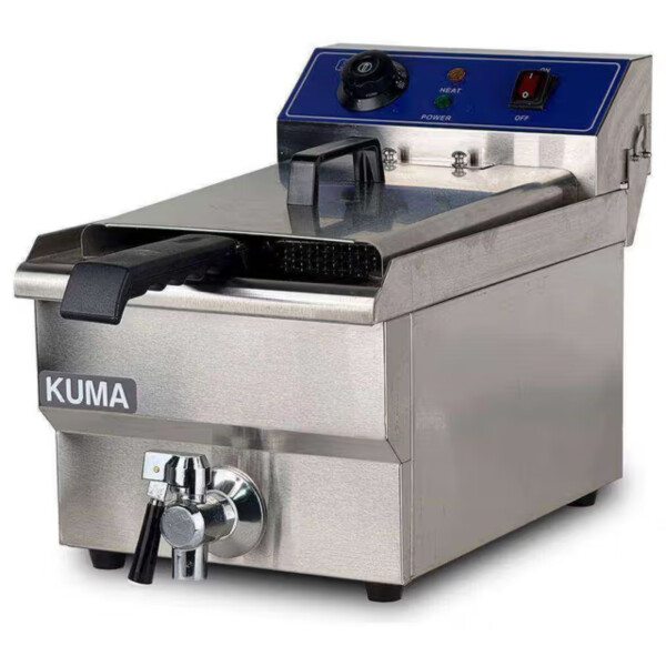 Fritador Electrico 10 Lts c/Canilla 1 Cuba | Kuma HEF-100 Fritador Electrico 10 Lts c/Canilla 1 Cuba | Kuma HEF-100