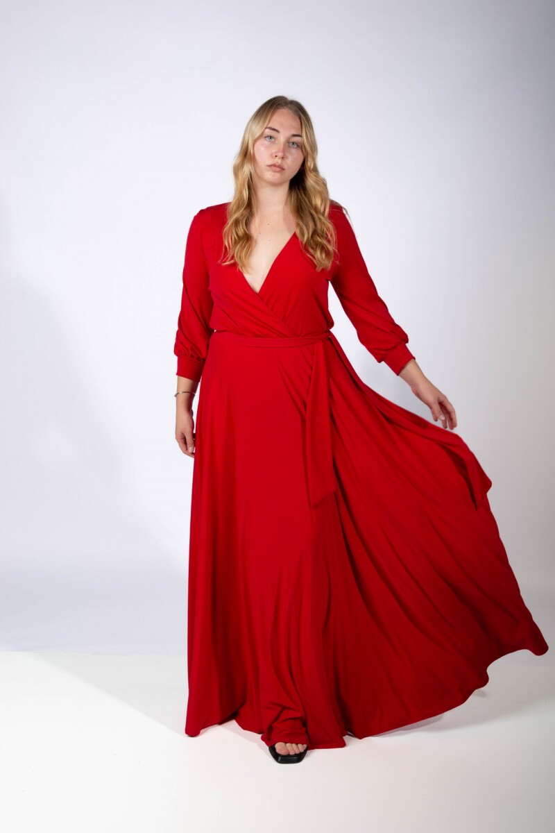 Vestido Atena Rojo