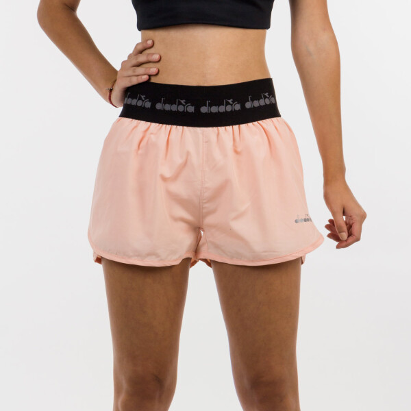 Short Deportivo Mujer Diadora Dry Fit Coral