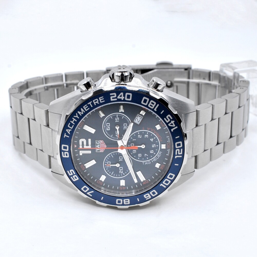 Tag Heuer Fórmula 1 Chronograph 43 mm quartz CAZ1014 con estuche y papeles Tag Heuer Fórmula 1 Chronograph 43 mm quartz CAZ1014 con estuche y papeles