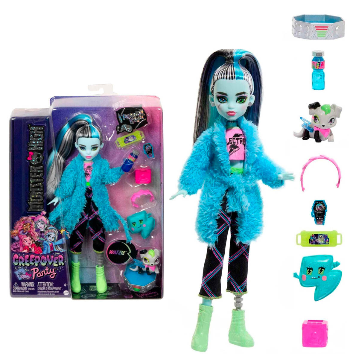 Muñeca Monster High 18cm Articulada + Accesorios - Creep 
