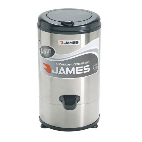 Secarropas Centrifugo James 5 Kg Acero Color Plateado Secarropas Centrifugo James 5 Kg Acero Color Plateado