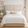 Respaldo de pared LOTUS GRIS - 2 PLAZAS