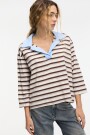 CAMISETA CON CUELL Beige