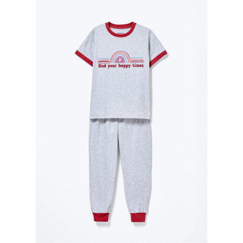 PIJAMA MM FEM AZUL CLARO