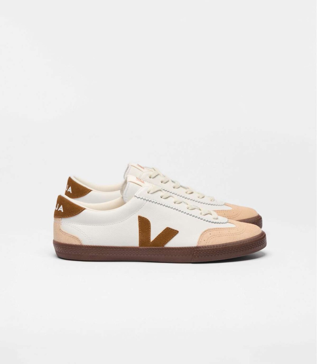 Championes Volley O.T. Leath de Hombre - Blanco 