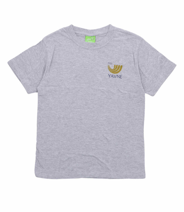 Tshirt manga corta Instituto Yavne Gris