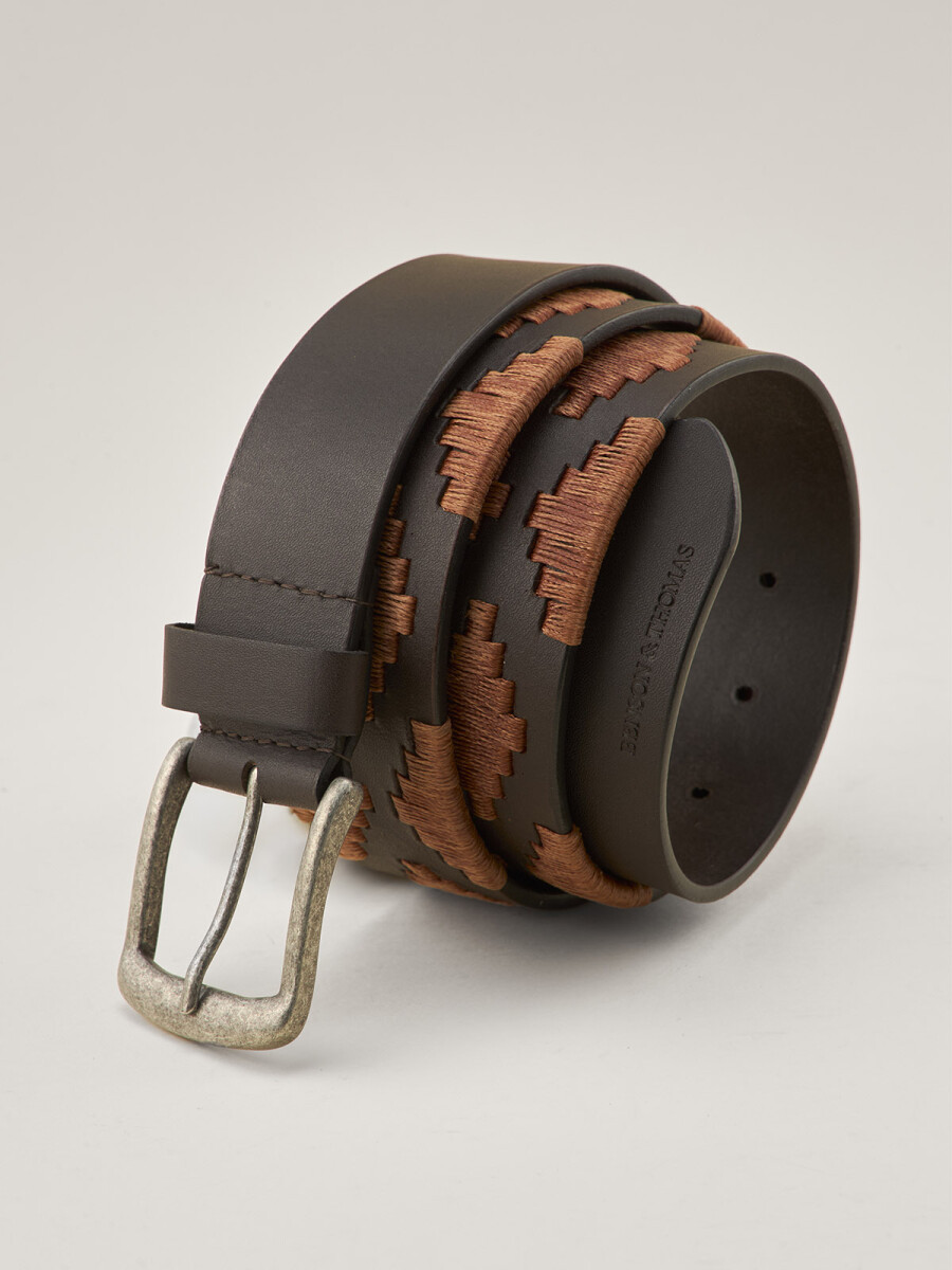 BELT MAINE - MARRON OSCURO 
