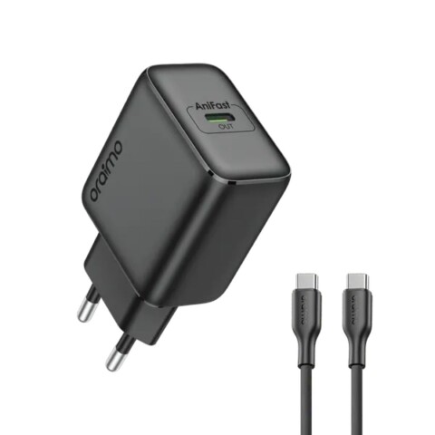 Cargador Oraimo 35 W USB-C con Cable USB-C a USB-C OCW-5351 Cargador Oraimo 35 W USB-C con Cable USB-C a USB-C OCW-5351
