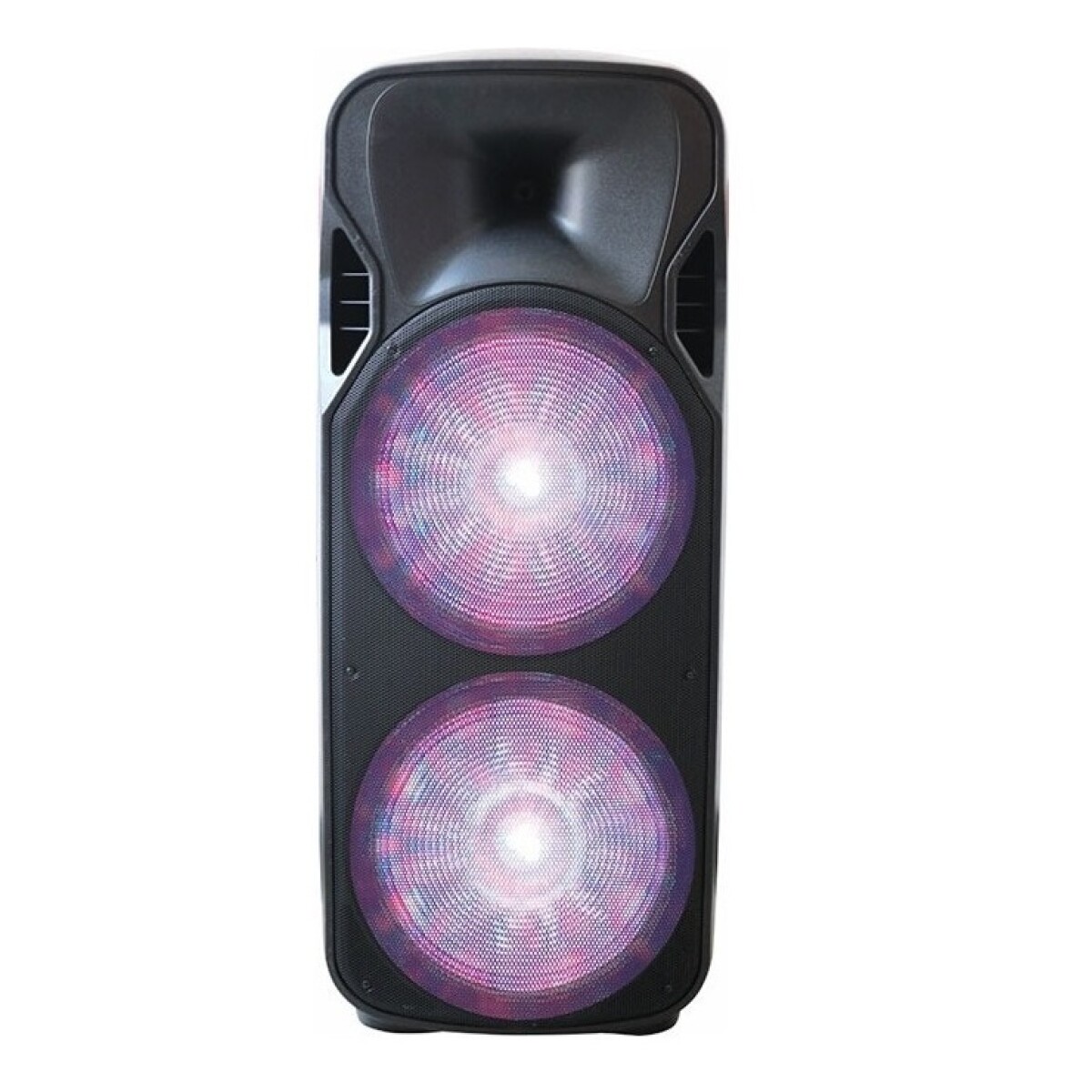 Pausado Parlante Eldom Eld-2x15 Portátil Con Bluetooth Negro 