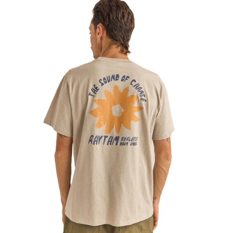 Remera Rhythm Down Under Slub - Blanco Remera Rhythm Down Under Slub - Blanco