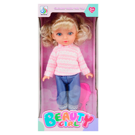 Muñeca con peine Muñeca con peine