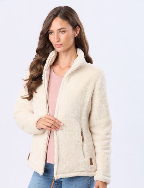 CAMPERA SHERPA SUAVE Natural