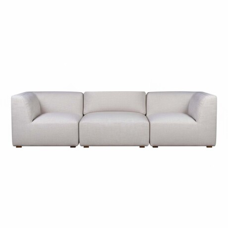 SOFÁ MODULAR CHILL - 4 CUERPOS NATURAL