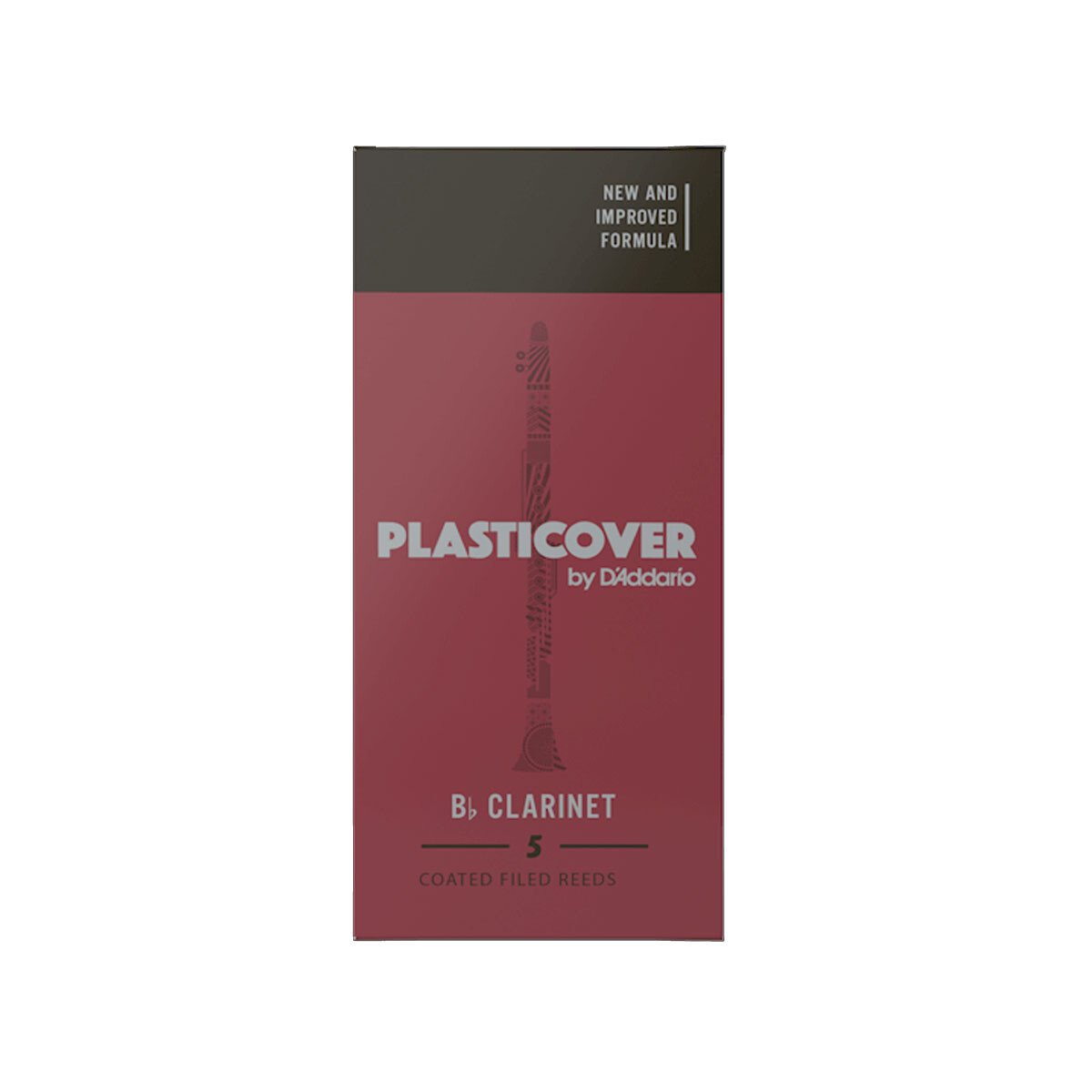 Caña Clarinete Rico Plasticover 2.5 Por Unidad 