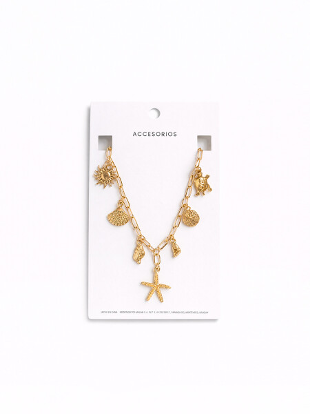 COLLAR AIRE DORADO