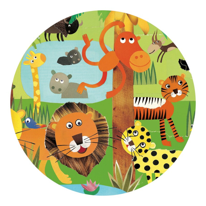 Puzzle Observación Jungla Djeco Puzzle Observación Jungla Djeco