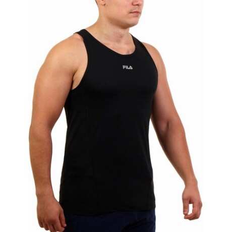 Musculosa Regata para Hombre Fila Bio II Negra Musculosa Regata para Hombre Fila Bio II Negra