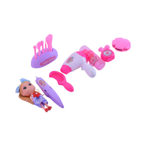 OUTLET Set Belleza y muñeca valijita 27.6*22*6 cm Outlet Set Belleza Y Muñeca Valijita 27.6*22*6 Cm