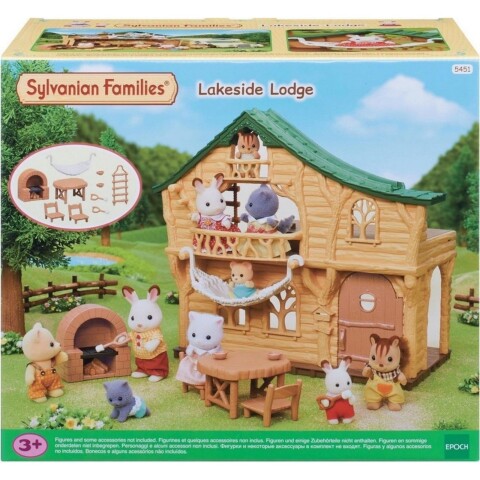 Sylvanian Families Casa Cabaña Lago Barbacoa Juguete Niños Sylvanian Families Casa Cabaña Lago Barbacoa Juguete Niños