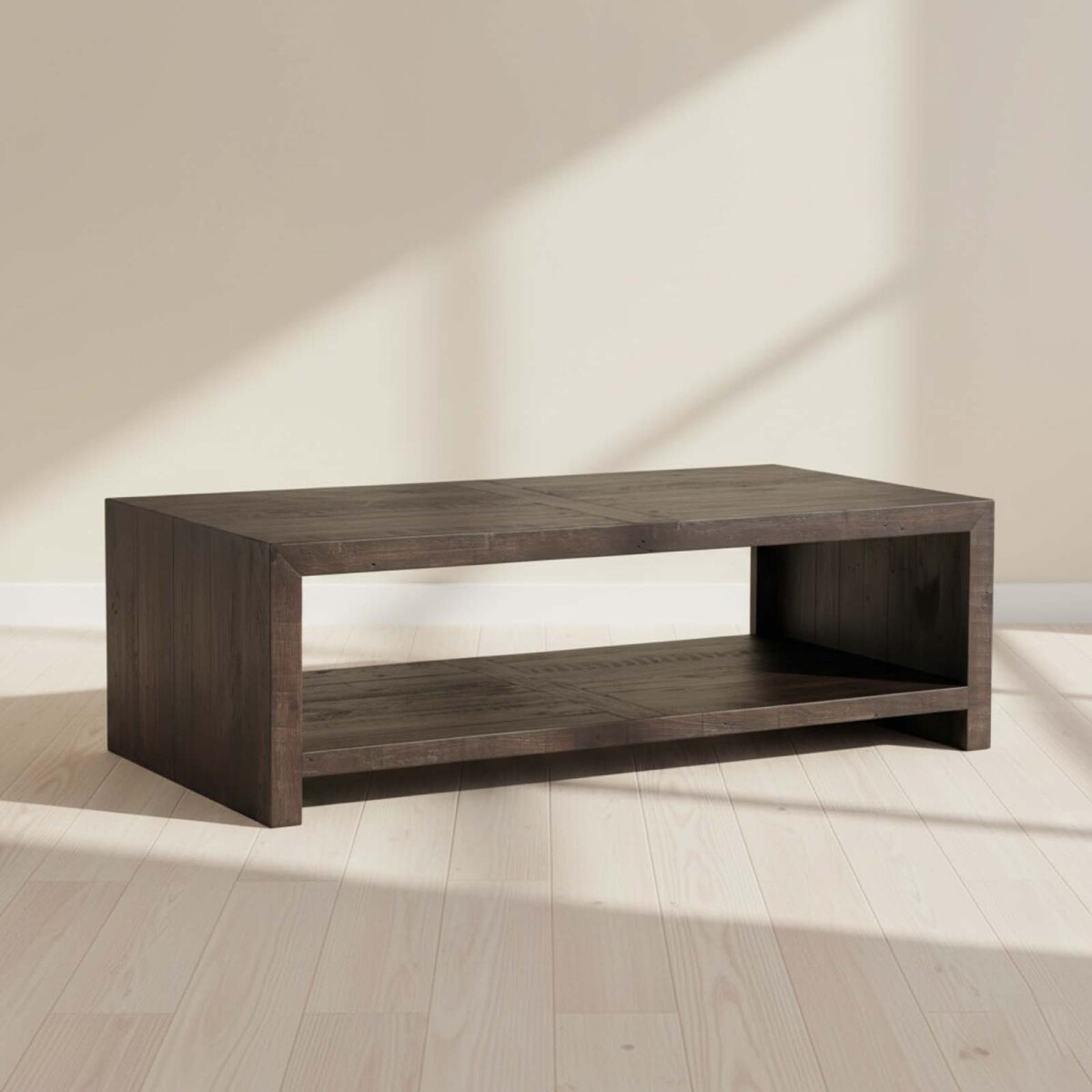 MESA RATONA - MADERA MARRON EDUARDO CASTAÑO 