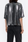 CAMISETA HOMBRERAS Plata