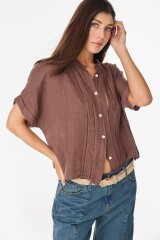 Camisa Viento Chocolate
