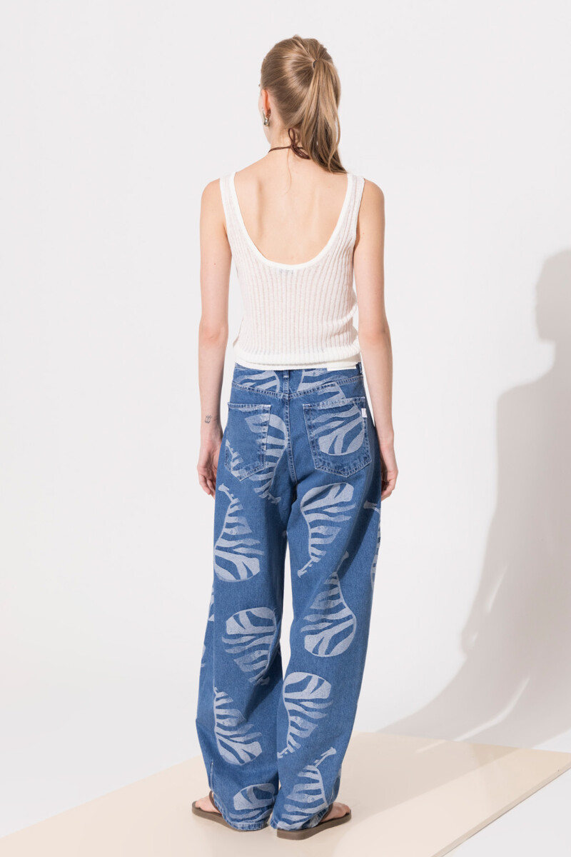 JEANS CARMY SUMMER FRUIT Azul