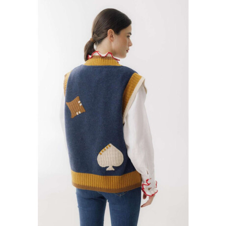 PRE VENTA Chaleco Picas Azul