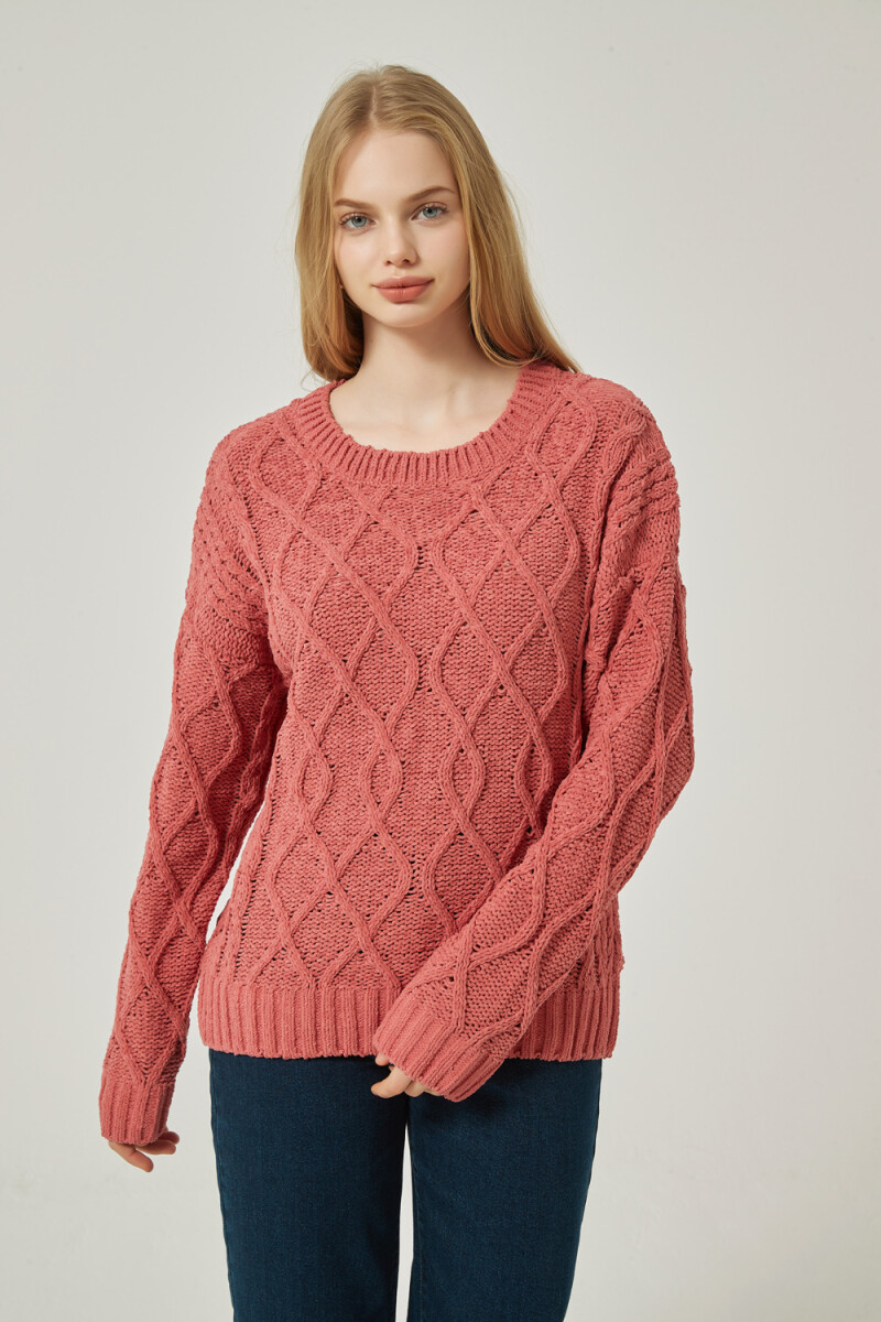 Sweater Loanina - Ladrillo 