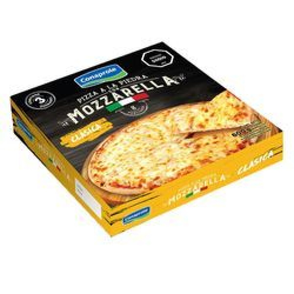 Pizza Muzzarella Conaprole 3 Unidades 