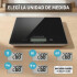 Balanza Digital de Cocina IMBACK con Precisión 1g a 5kg, Acero Inoxidable Color Negro Balanza Digital de Cocina IMBACK con Precisión 1g a 5kg, Acero Inoxidable Color Negro