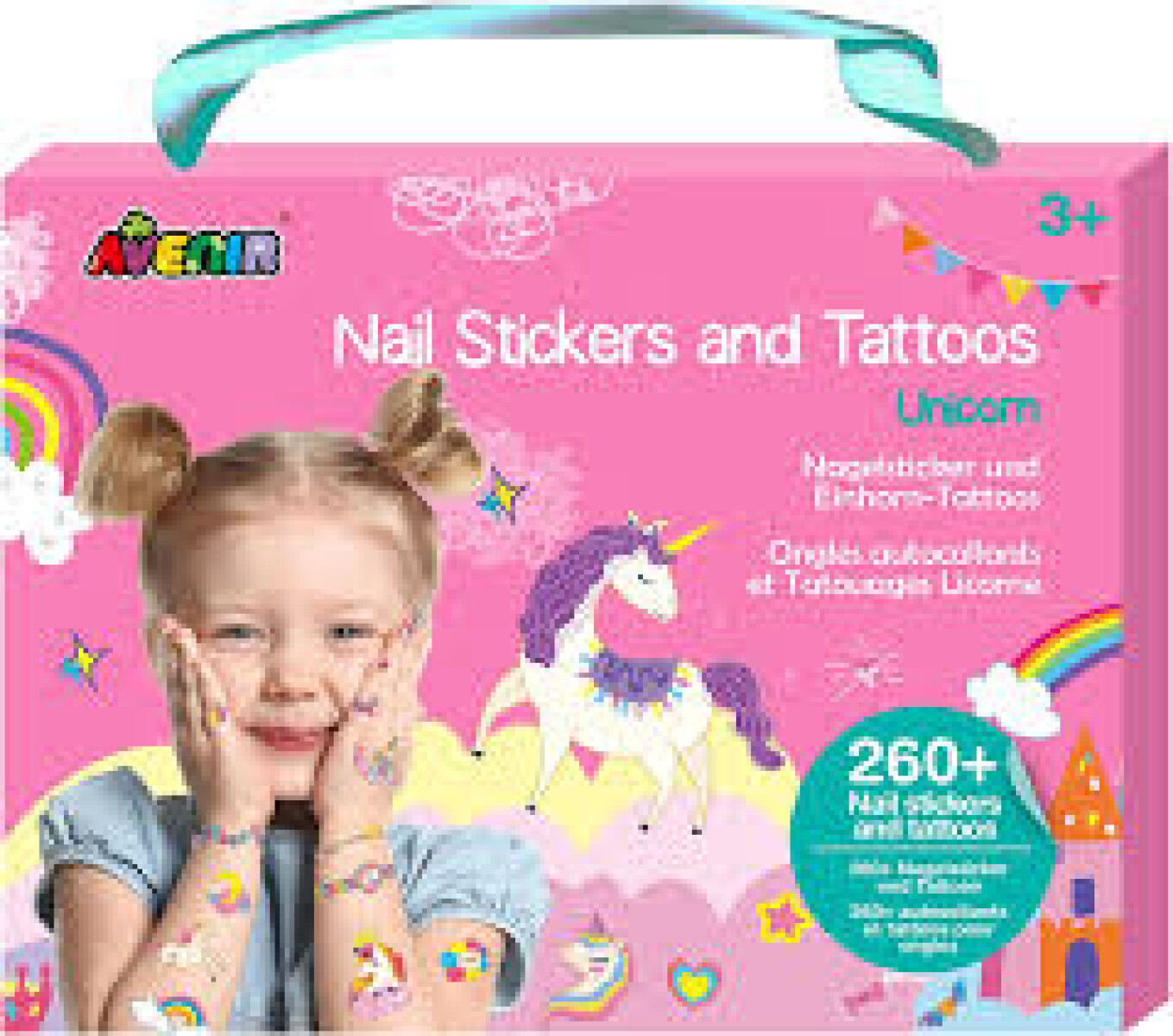 NAIL STICKERS AND TATTOOS 