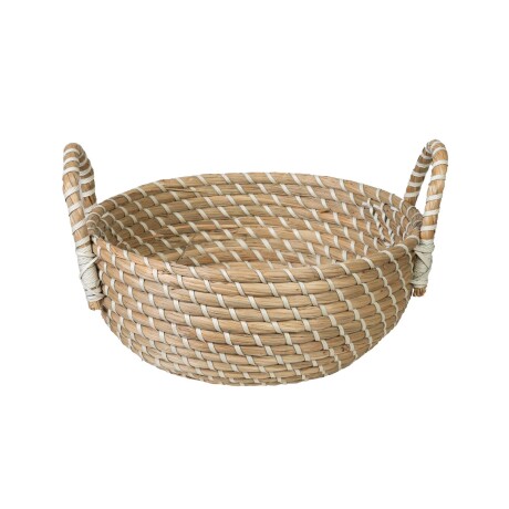 BANDEJA/CENTRO MESA 8316, NATURAL FIBRA-NATURAL NATURAL-BEIGE