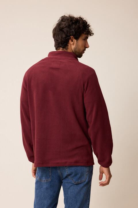SWEATER M/C RANIM POLANCO Vino