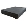 Box Baúl Negro Para Colchón De 2 Plazas 1.38 X 1.88m Box Baúl Negro Para Colchón De 2 Plazas 1.38 X 1.88m