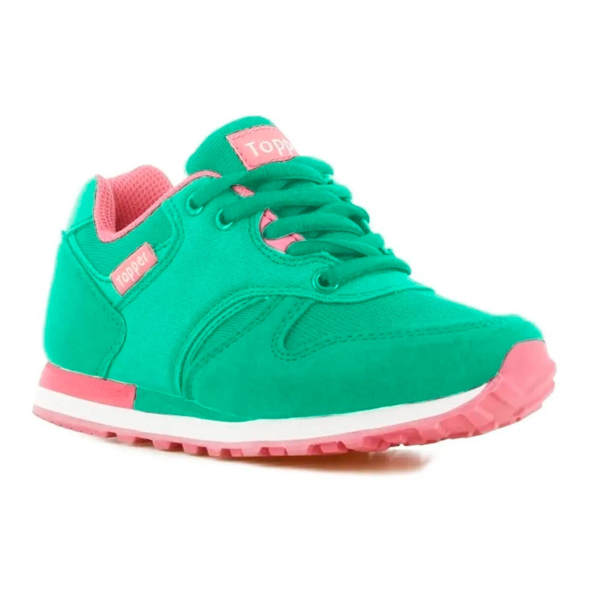 Topper Kids Calzado Deportivo Urbano Infantil Theo - Turquesa/Rosa 